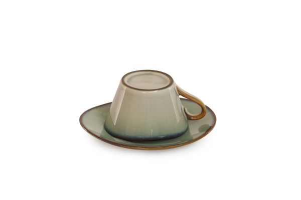 FC Lippy Espresso Cup Saucer