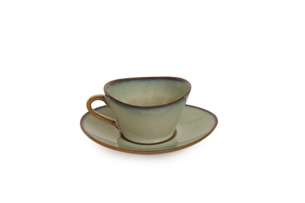 FC Lippy Espresso Cup Saucer Apgf Dw