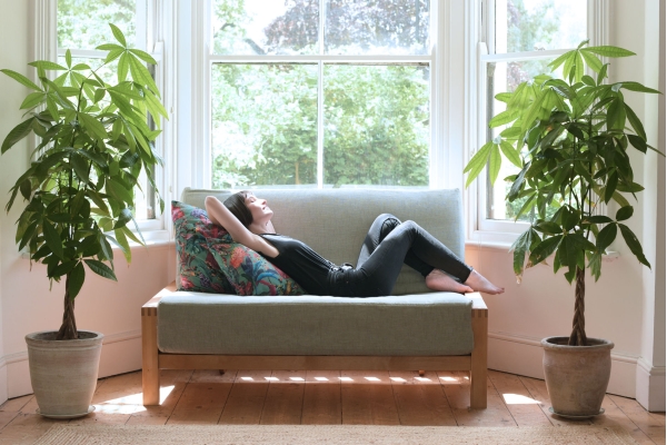 Quad - 2 Seater Birch Double Sofa Bed - With a Model