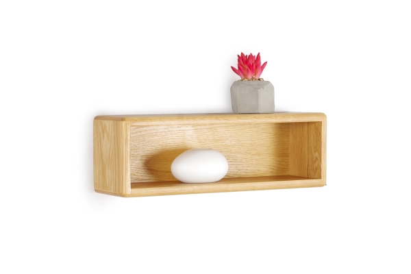 FC Cove Oak Wall Shelf Qkz V
