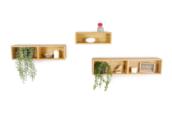FC Cove Oak Wall Shelf