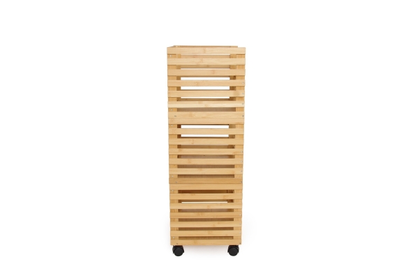 FC Hugo Stacking Bamboo Rolling Storage