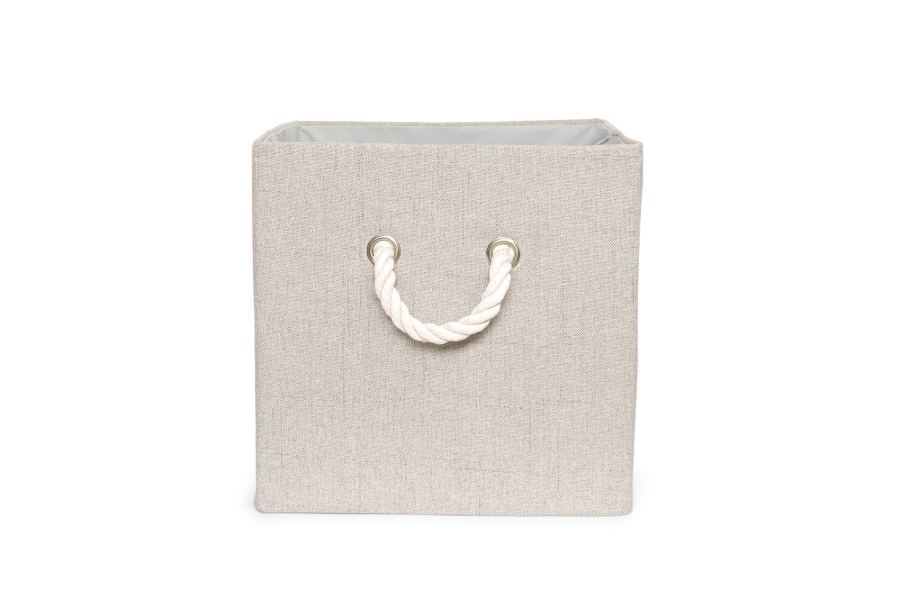 Kemp Cube Box with Rope Handle