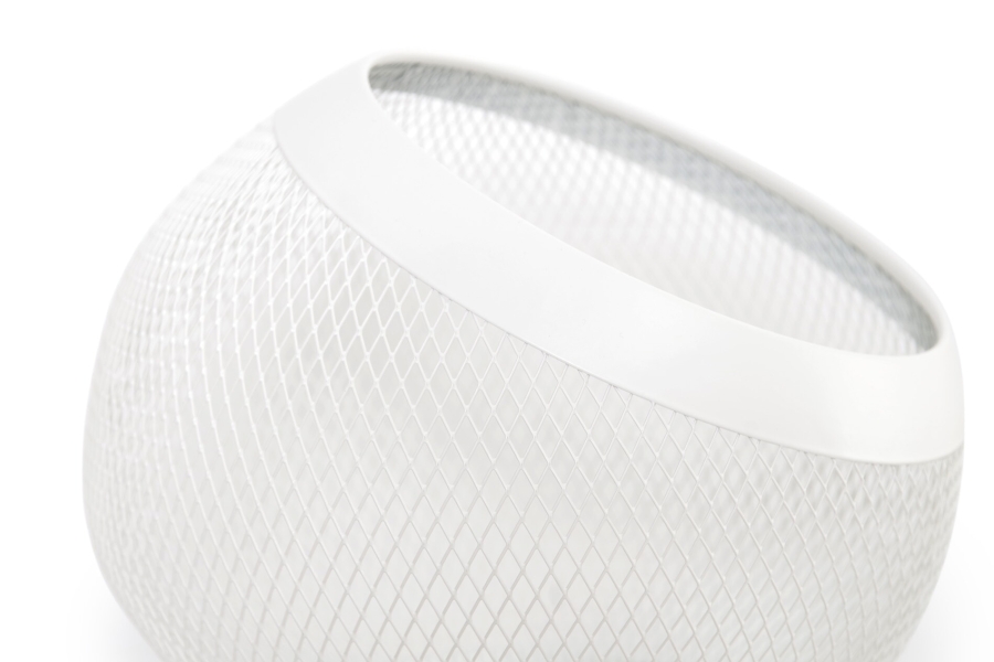 FC Nambu Metal Fruit Bowl White