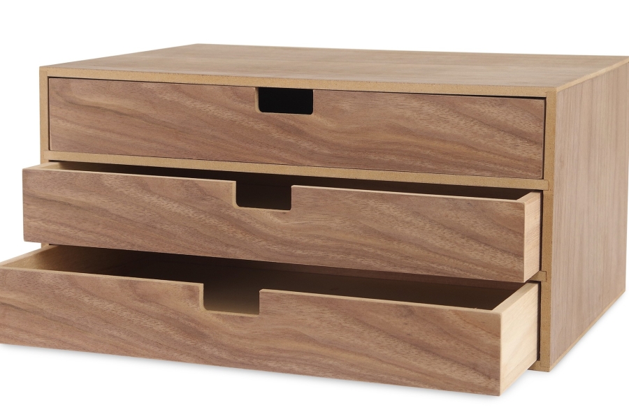 FC Deep Drawer Unit Walnut
