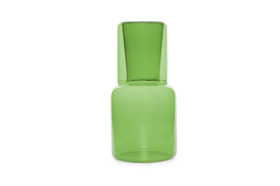 FC Anzio Glass Carafe Olive Green Efl Kg