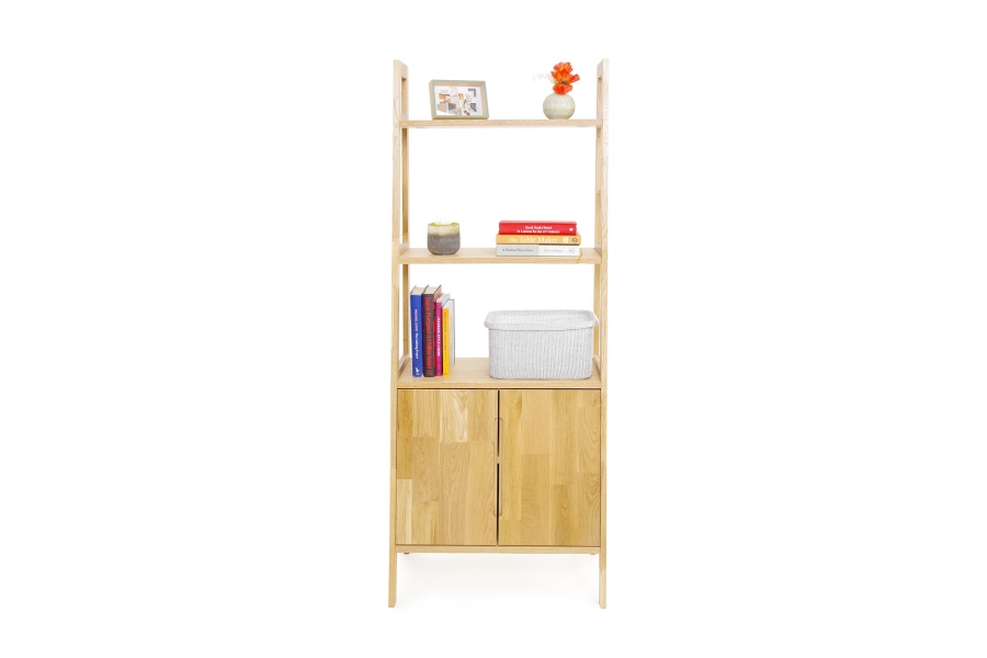 FC Oak Iso Wide Cabinet