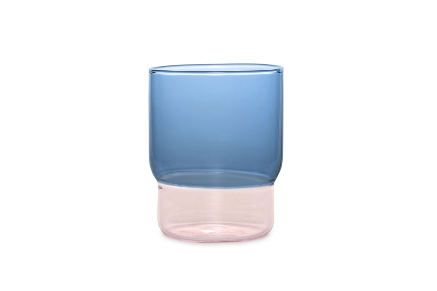 FC Ravenna Stacking Tumbler Blue Pink Hnd Wb