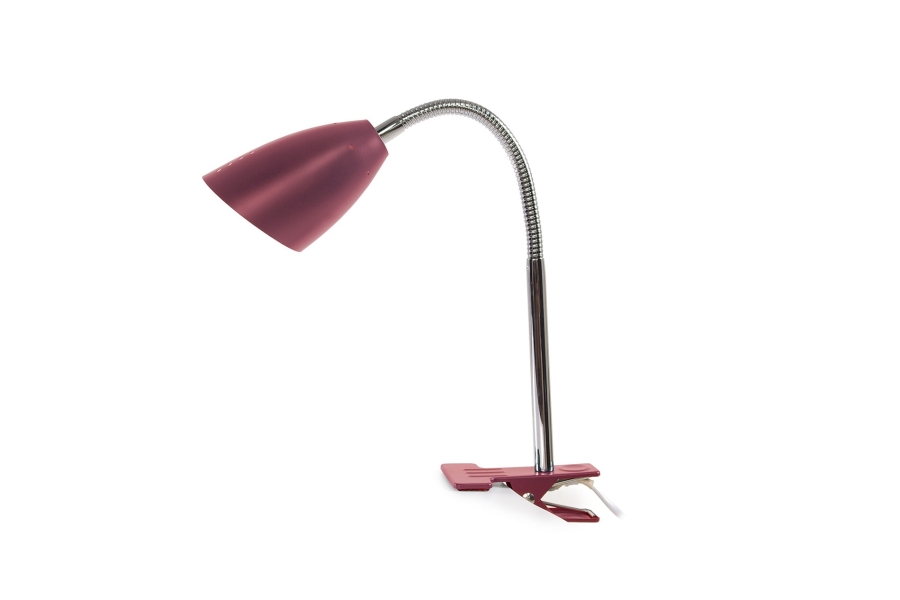 FC Clip Lamp Garnet Red