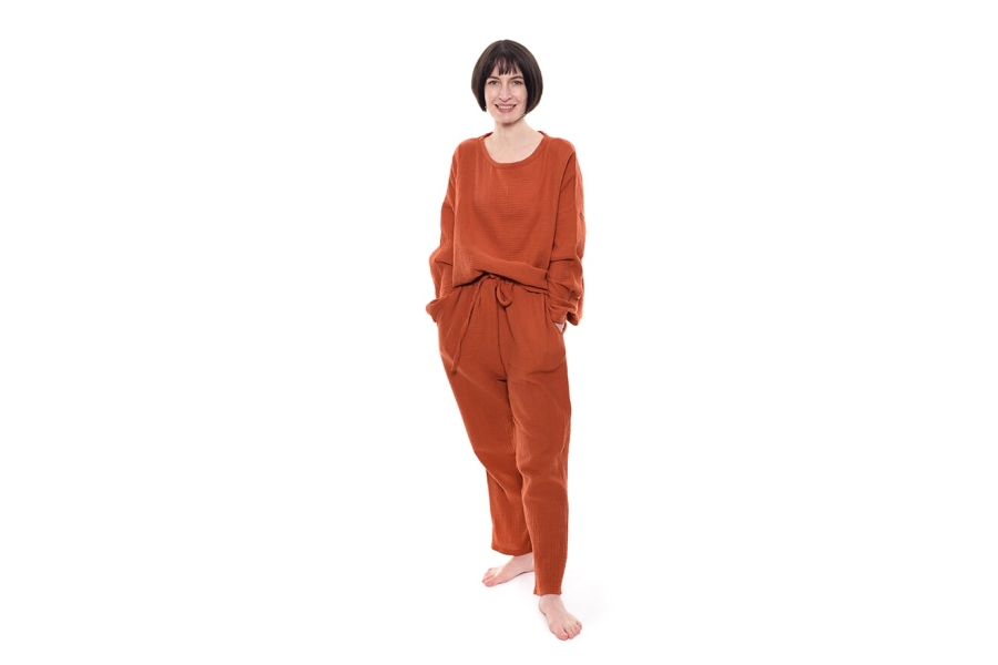 FC Itoko Pyjama Set Ocher