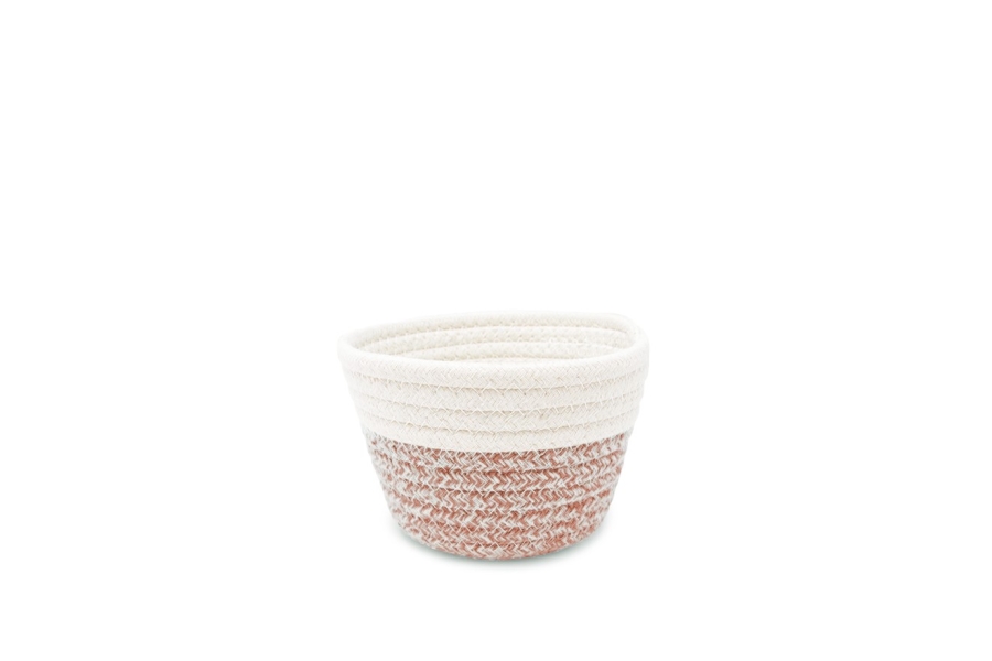 Calais Basket Dusty Pink