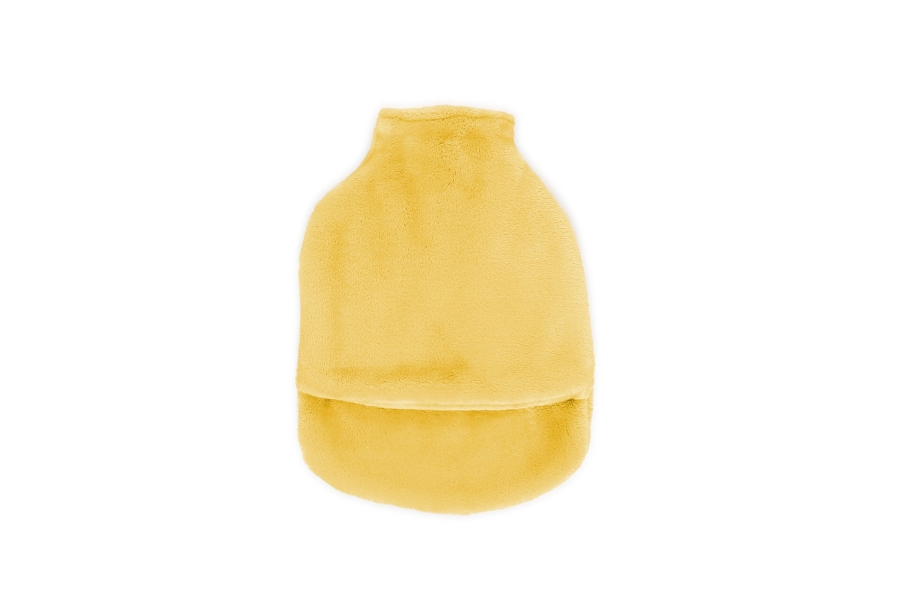 FC Deep Fleece Foot Warmer Hot Water Bottle Mimosa Yellow