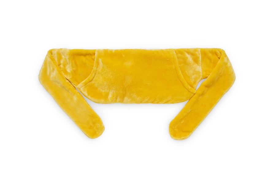 FC Hagu Deep Fleece Hot Water Bottle Mimosa Yellow