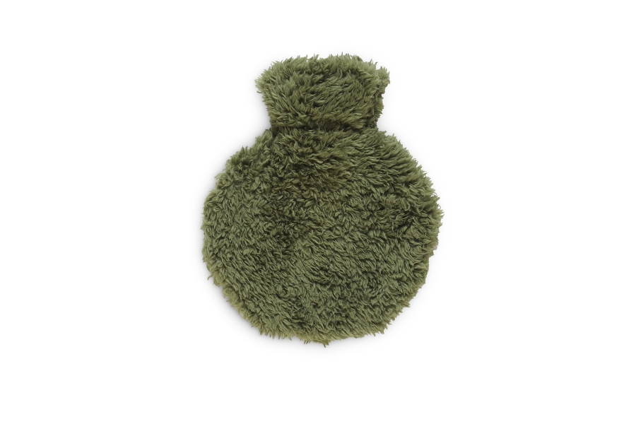 FC Sheepskin Round Hot Water Bottle