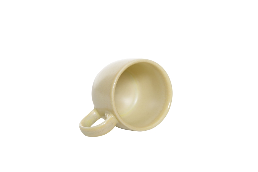 FC Reactive Glaze Espresso Cup Yellow