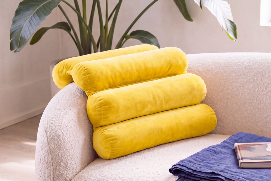 FC Mulltee Wide Cushion Mimosa Yellow Qmw K