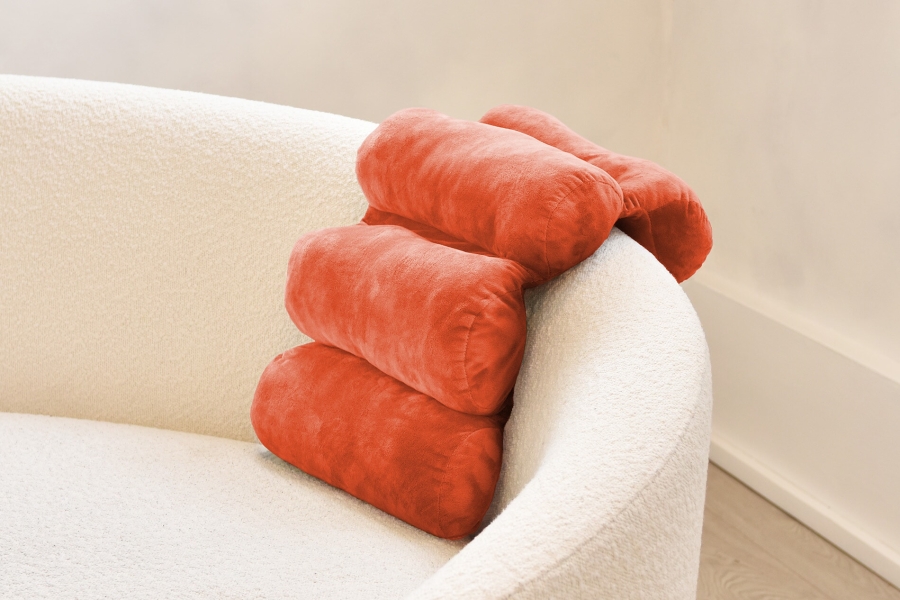 FC Mulltee Cushion Luxe LS Ochre
