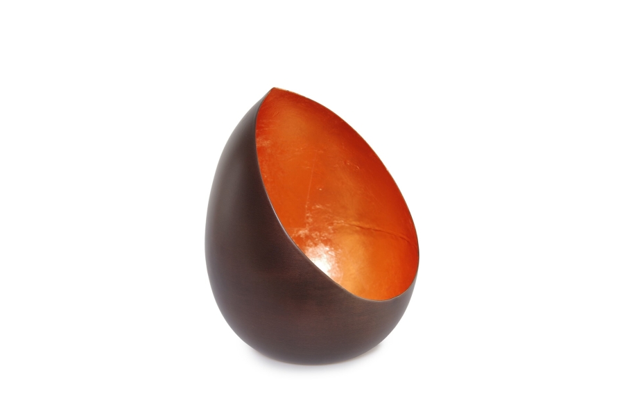 FC Honoo Tea Light Holder Small Antique Copper