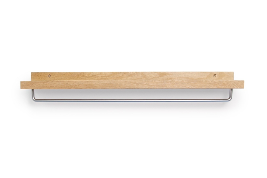 Oak Deep Rail With Hanging Bar Cm
