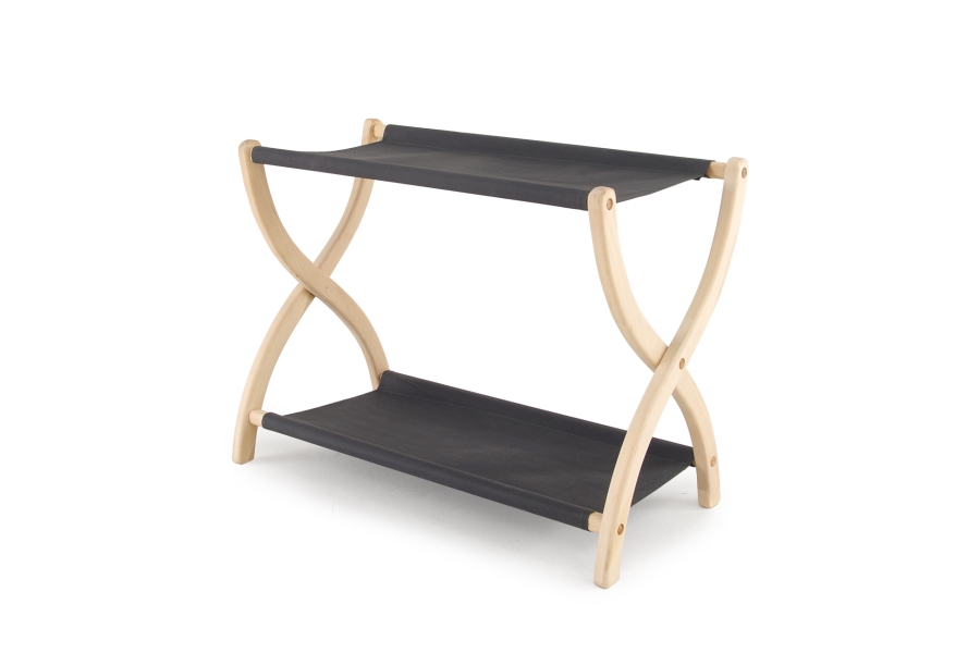 FC Folding Luggage Rack Charcoal V