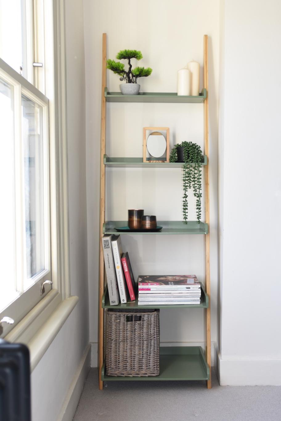 FC Bamboo MDF Leanning Ladder HOTH LS