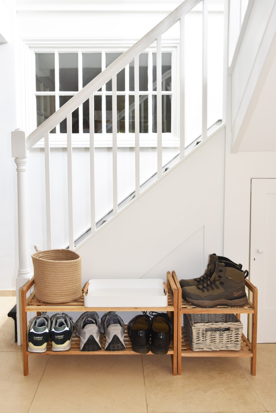 FC Walnut Shoe Rack Georgian Park LS