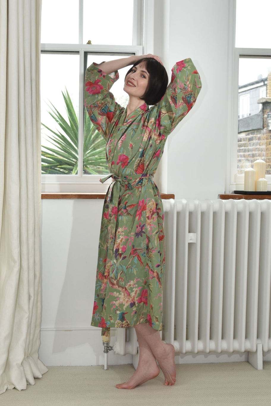 Paradise Robe Aspen Green