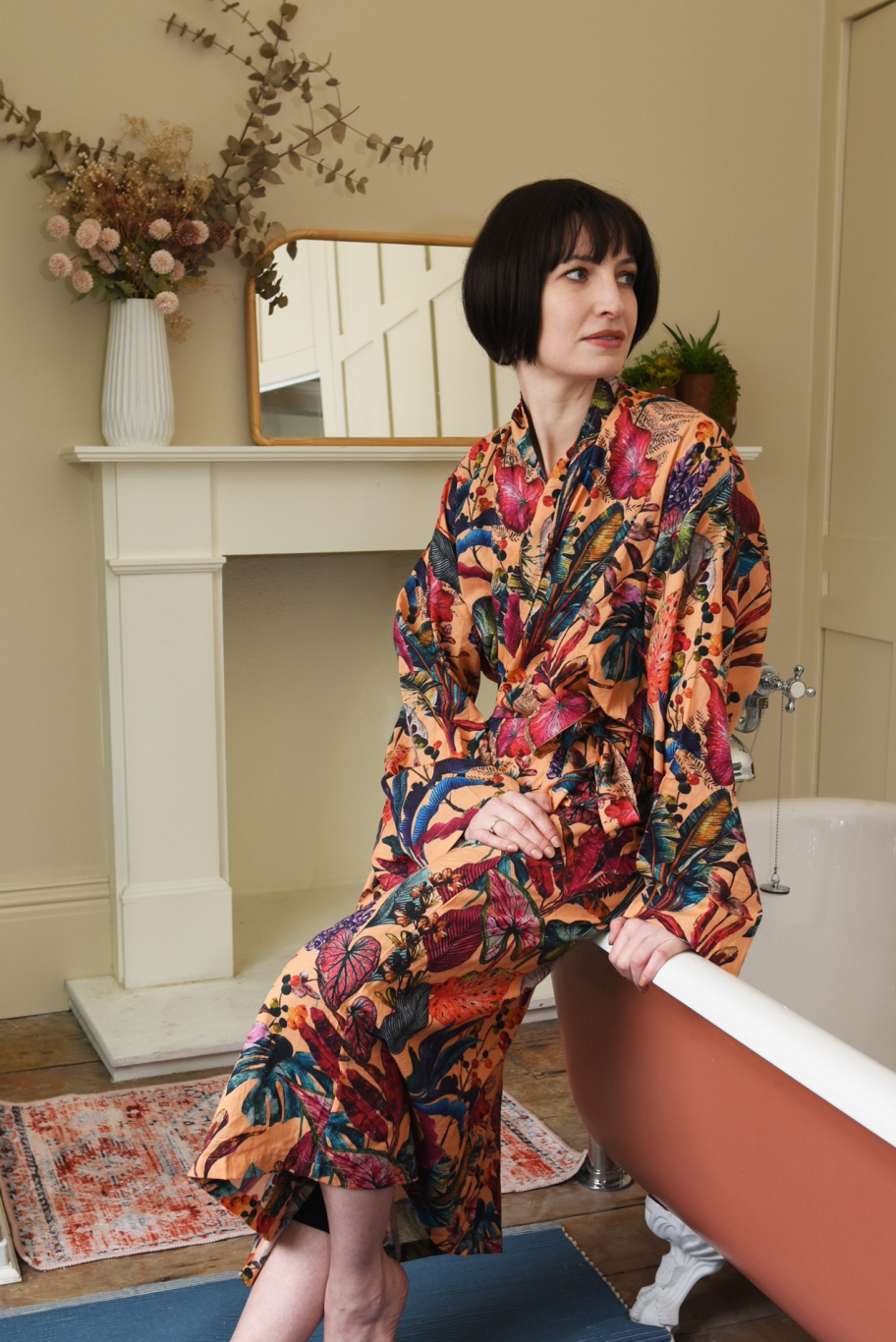 FC Tropical Robe Cantaloupe NC LS