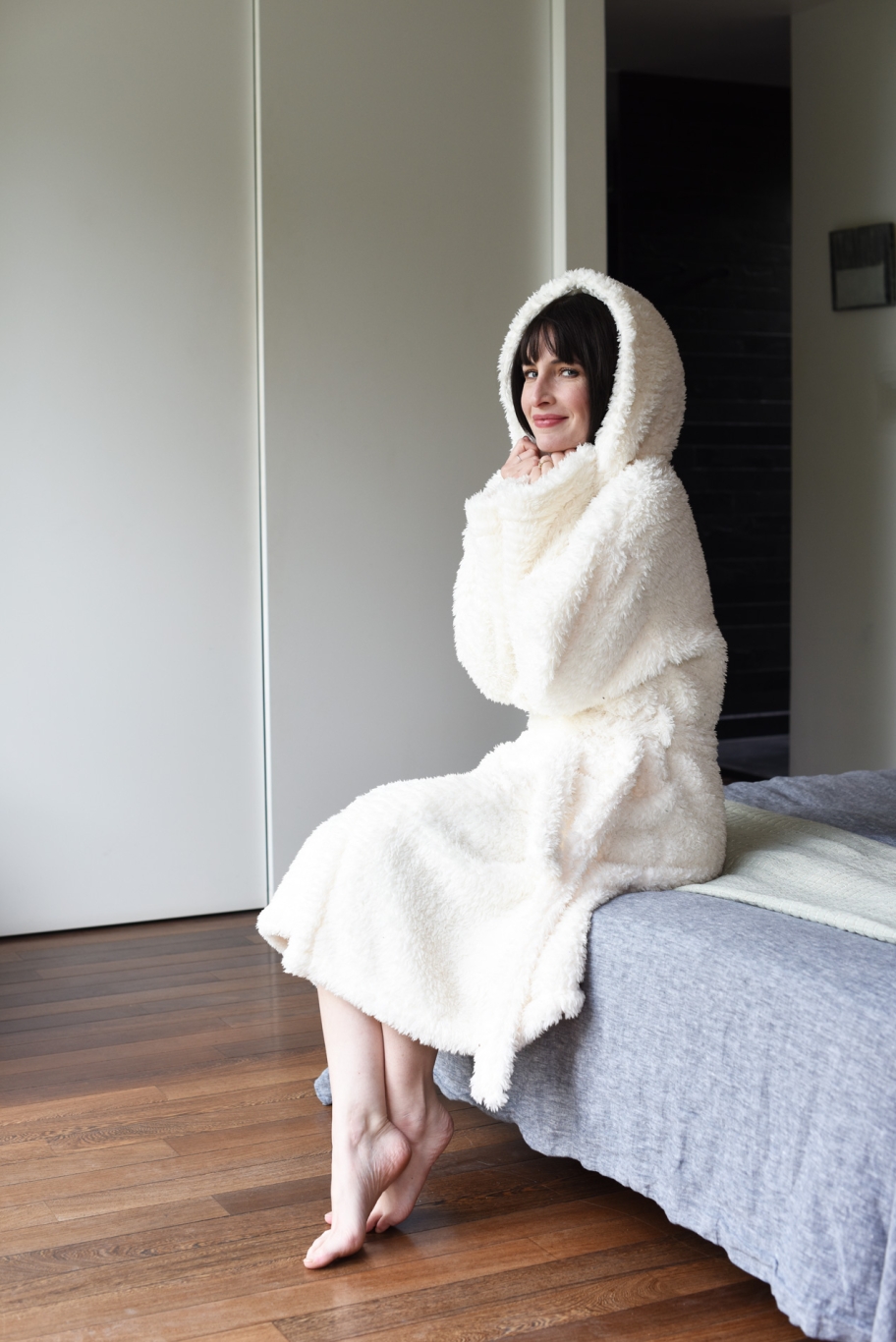 FC Sheepskin Bathrobe