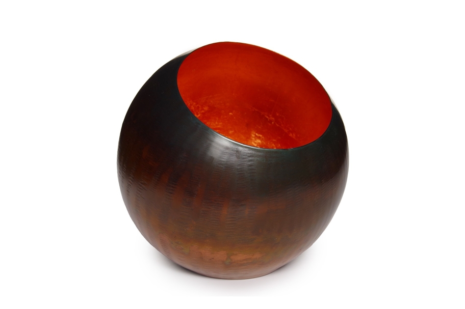 FC Uni Tea Light Holder Large Burnt Copper Nxbk U