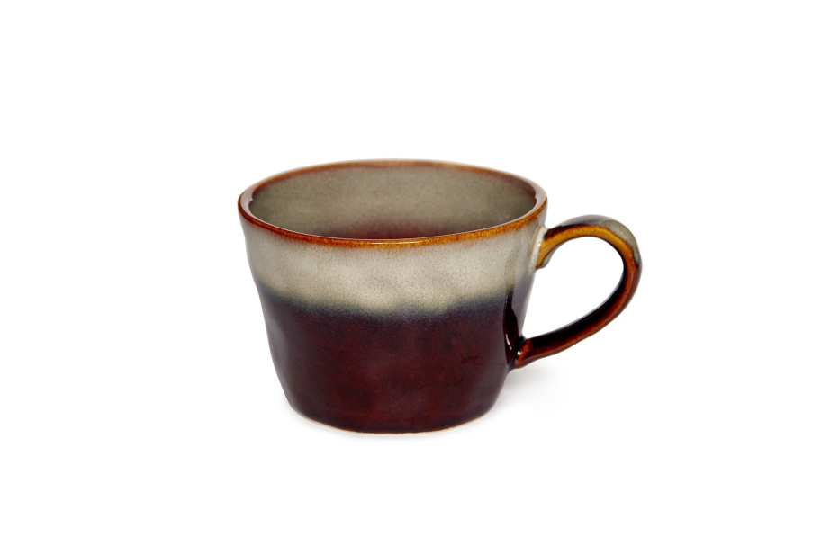 FC Reactive Glaze Tea Cup Starling