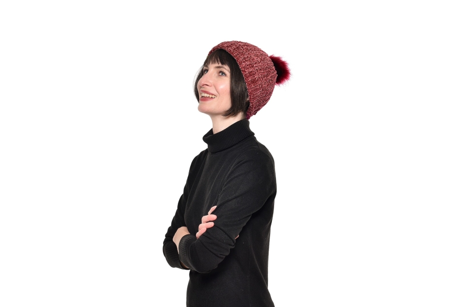 FC Bobble Hat Garnet Red