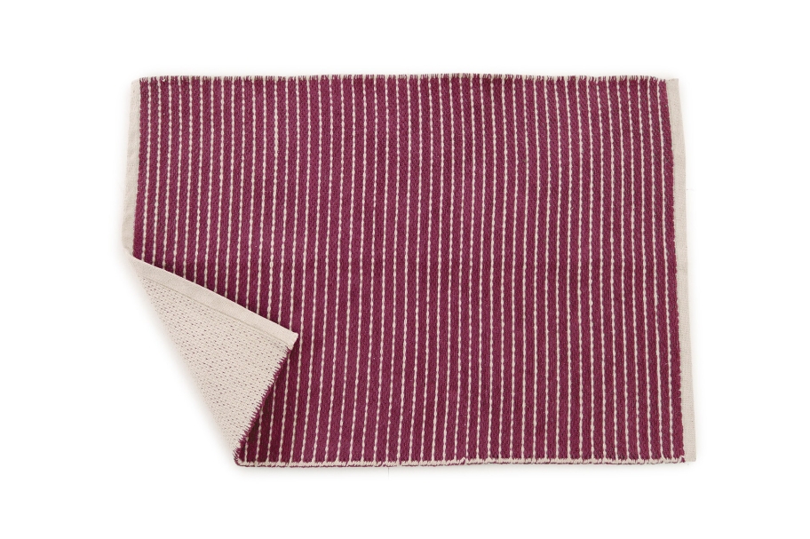 FC Chenille Rug Garnet Red