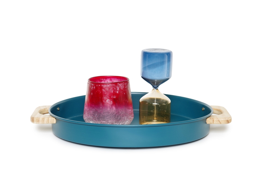 FC Totte Metal Trays Oslo Blue