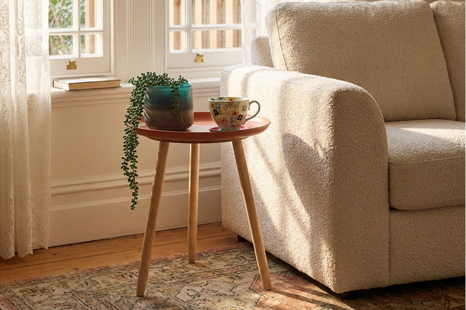 FC Disuku Metal Tables Terracotta LS