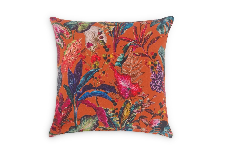 FC Tropical Cushion Cover X Ochre Plt G