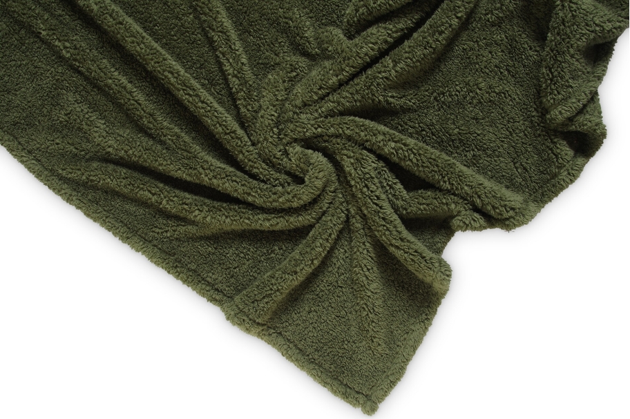 FC Sheepskin Bedspread Olive Green