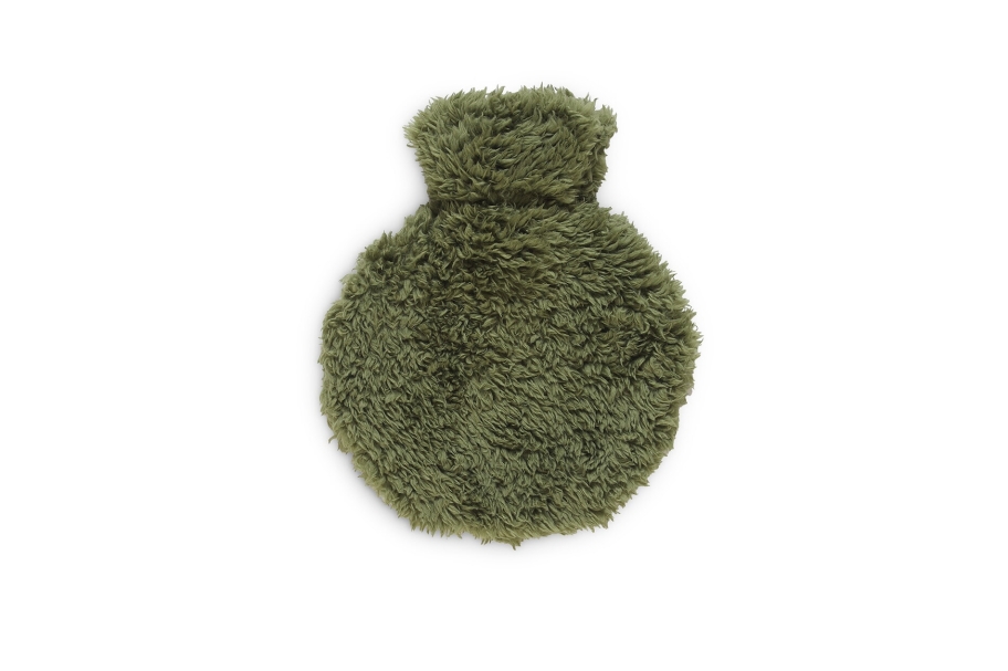 FC Sheepskin Round Hot Water Bottle