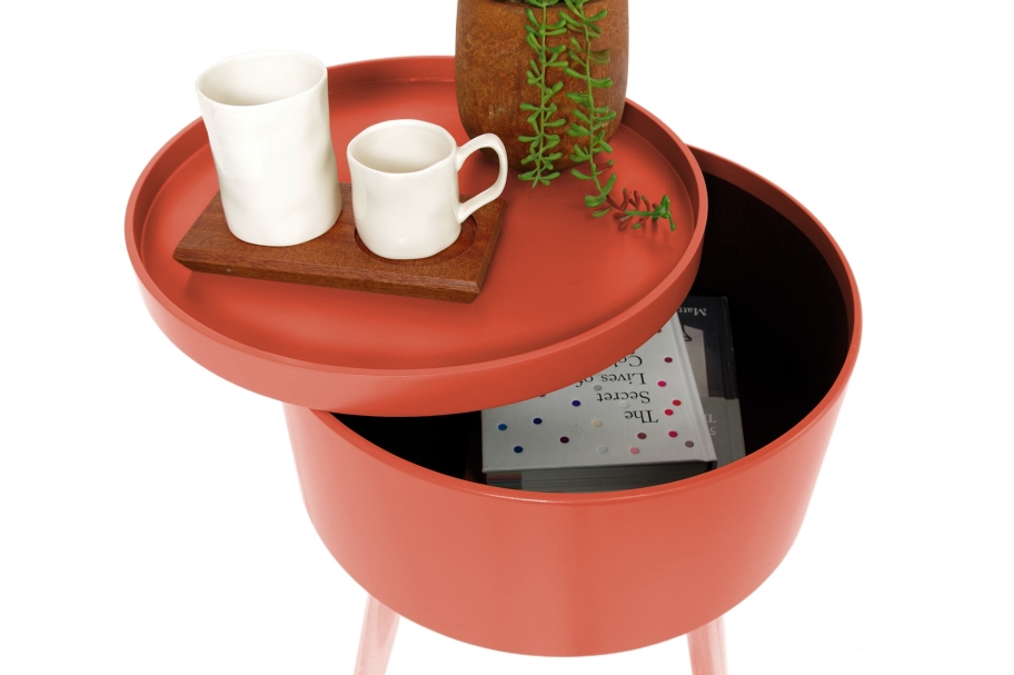 FC Tall Cache Table Ochre