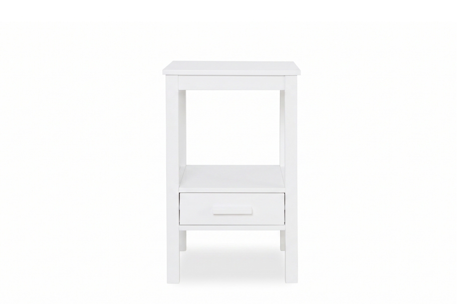 FC Etta Bedside Table White Alqi Df