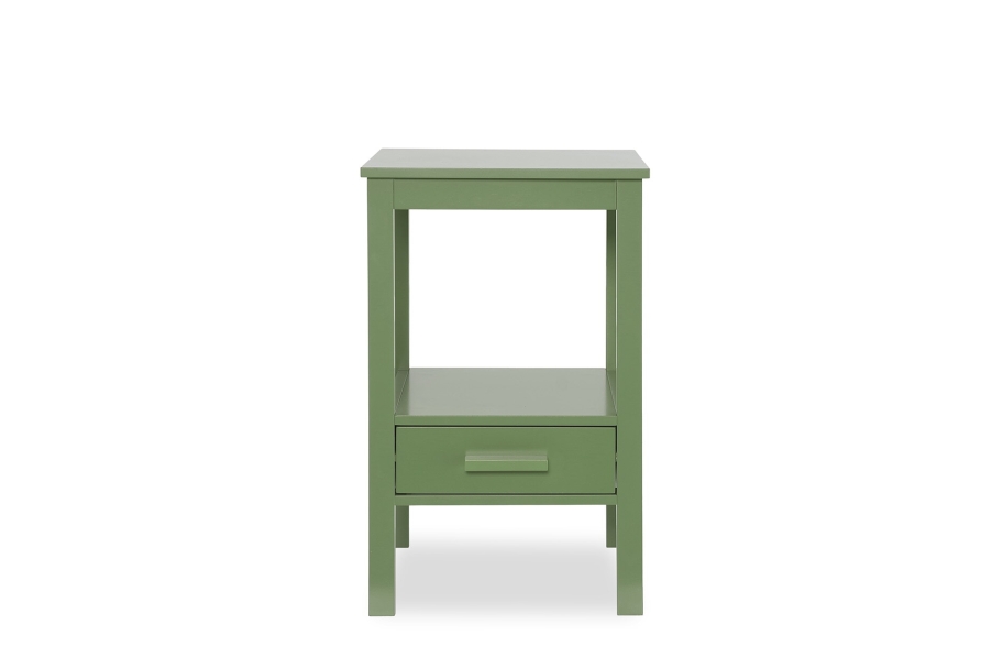 FC Etta Bedside Table Olive Green