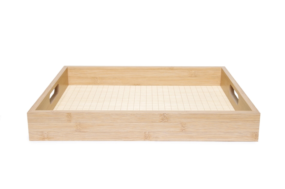 FC Ako Rectangular Bamboo Tray Tei I