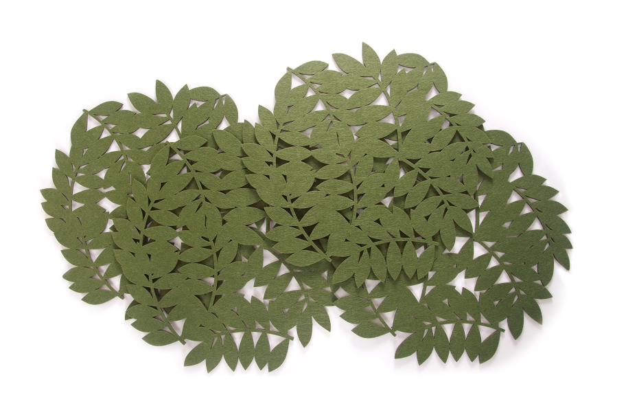 FC Laurel Placemats Forest Green