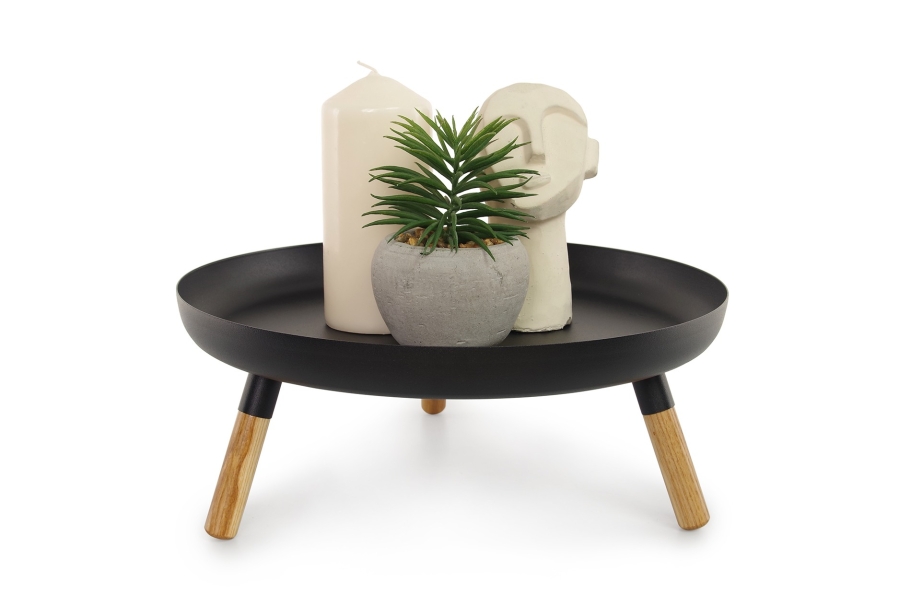 Ashi Metal Tray (Black)