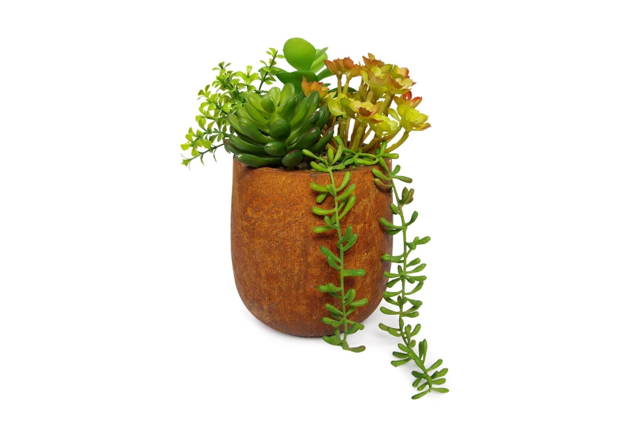 FC Small Moab Succulent Garden Faux Plant
