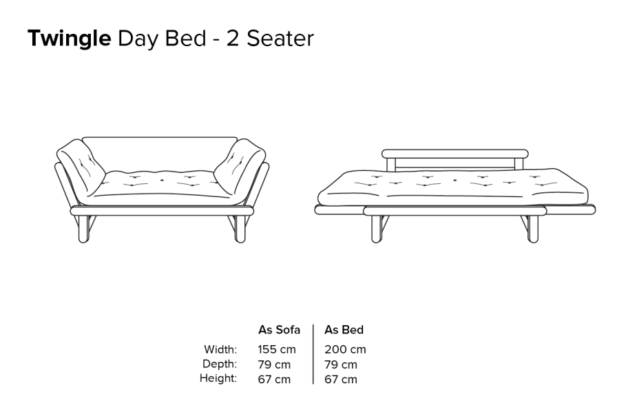 Twingle Daybed Zog Qx