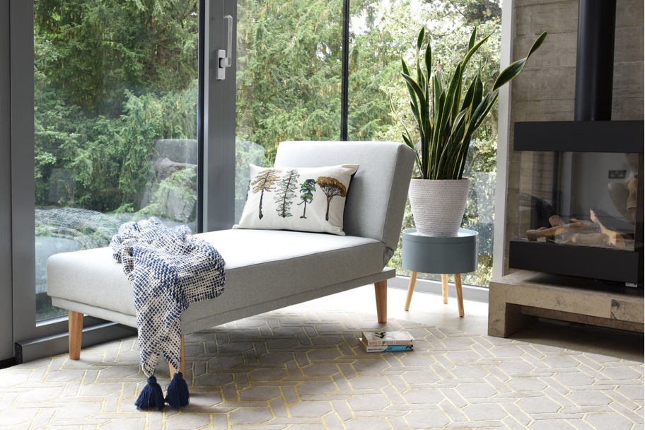 Snooze Sofa Bed (Grey) - Lifestyle