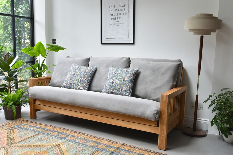 Futon Company futon double bed 3 seat sofa 