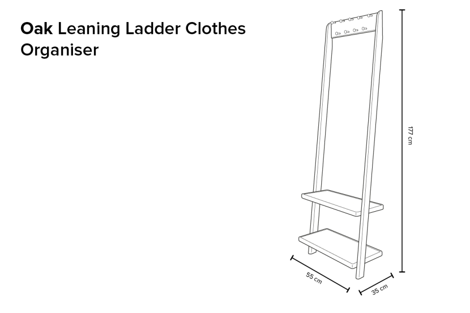 Ladder Clothes Organiser Emr Im