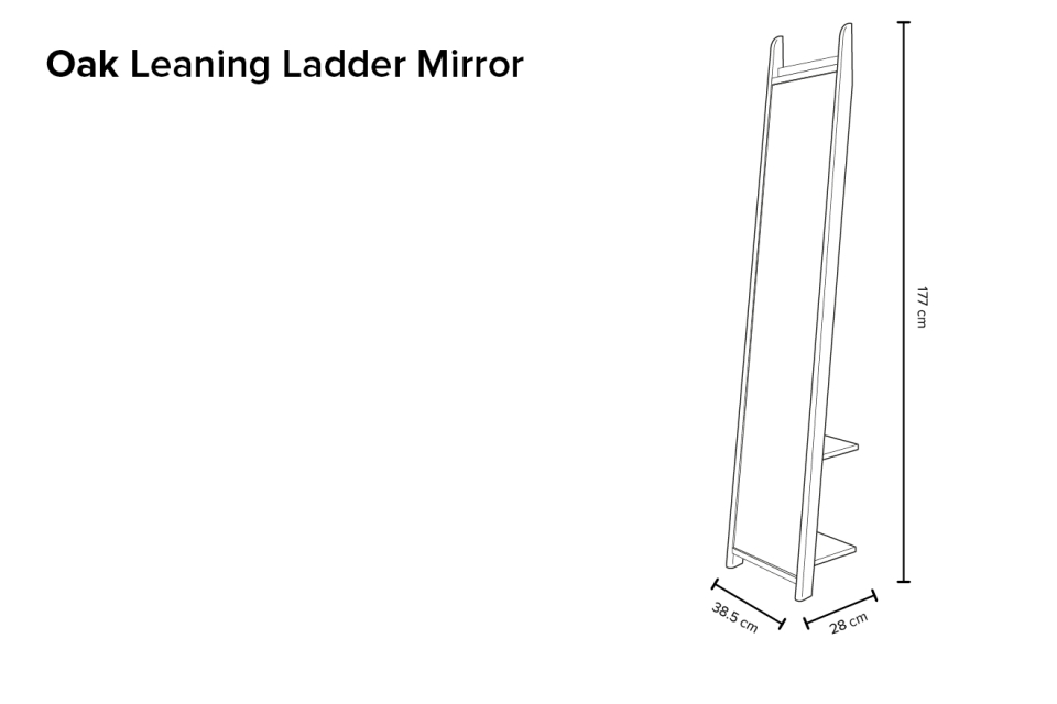 Ladder Mirror O Nf